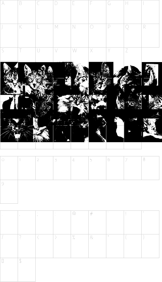 character map